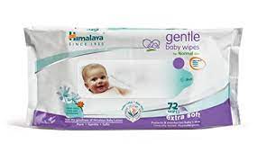 GENTLE BABY WIPES 72S 1PACK